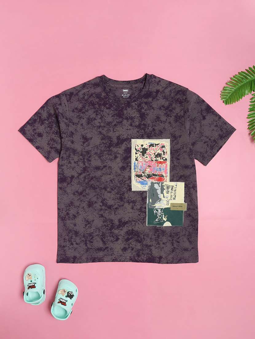 boys printed short sleeve t-shirt & shorts co-ords set