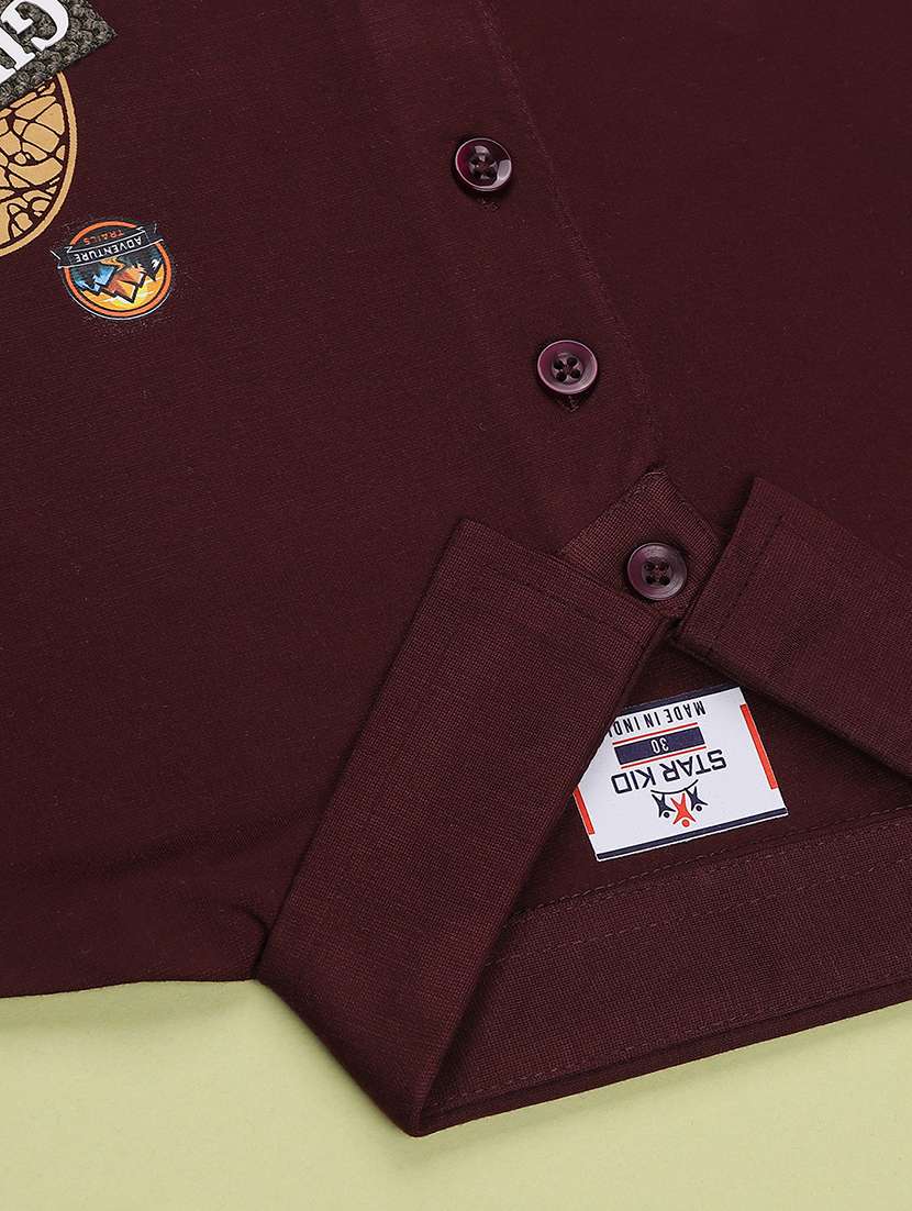boys printed short sleeves polo t-shirt - 22286120 -  Standard Image - 3