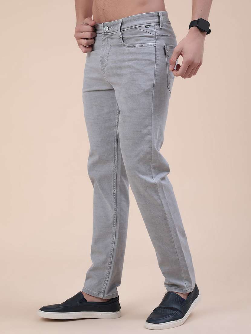 Grey Denim Jeans - 22286179 -  Standard Image - 3