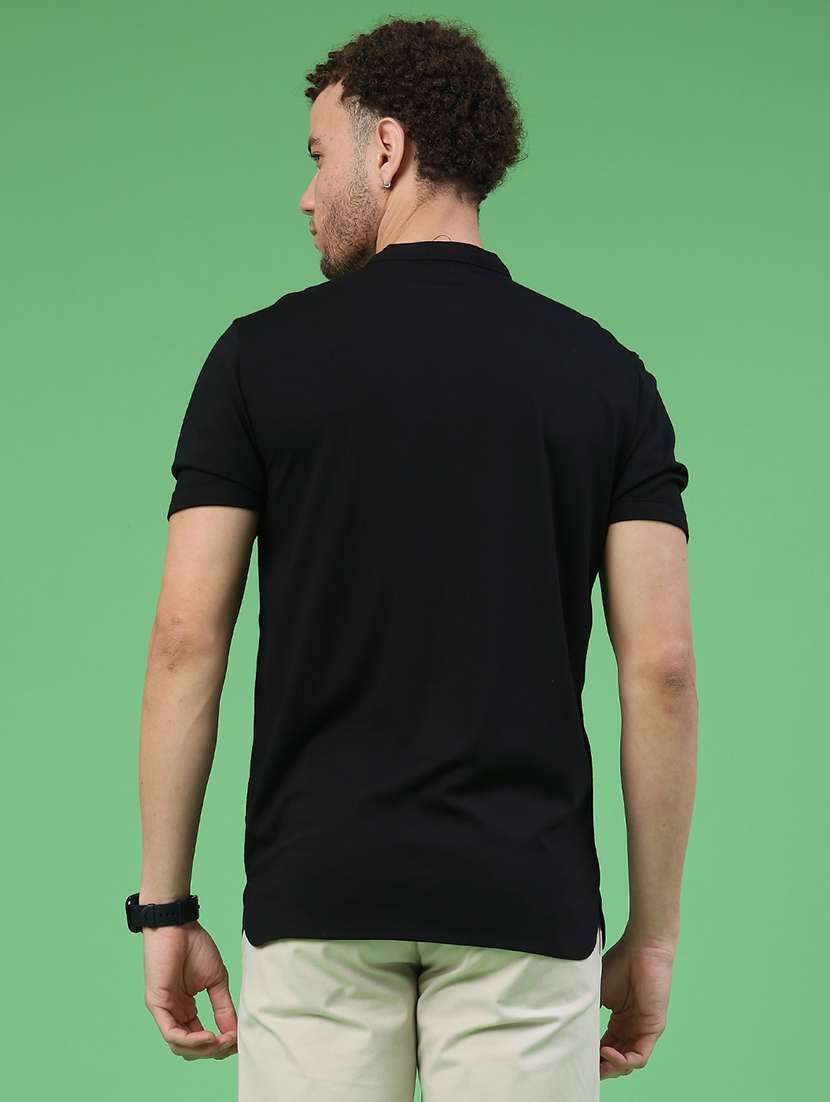 men solid short sleeve regular fit t-shirt - 22286191 -  Standard Image - 3