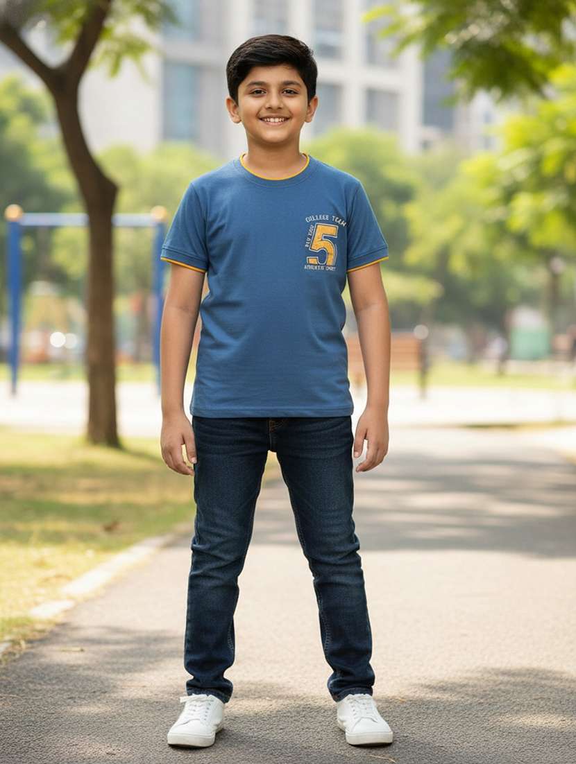 boys printed short sleeve t-shirt