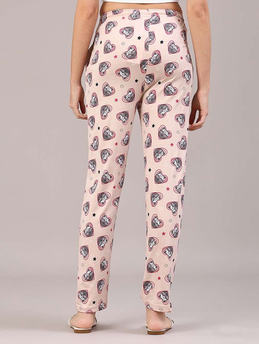 women mid rise loungewear pyjama - 22286272 -  Standard Image - 3