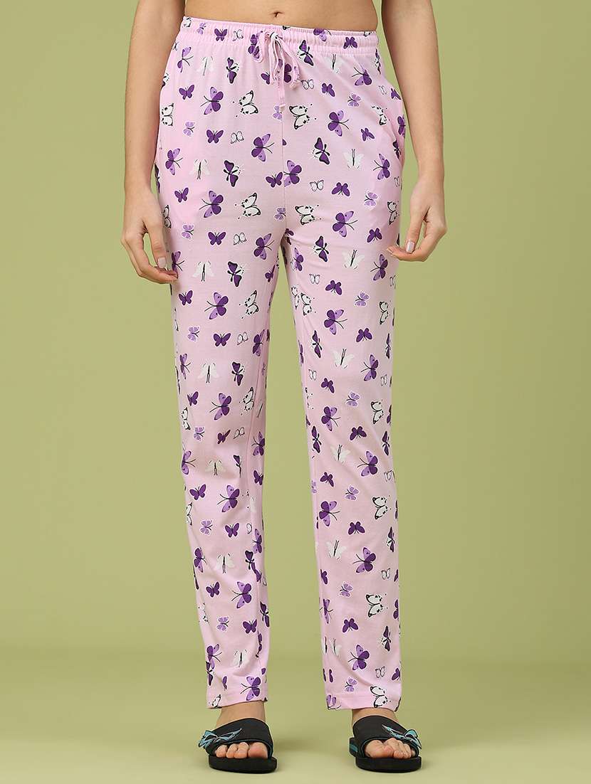 women mid rise loungewear pyjama