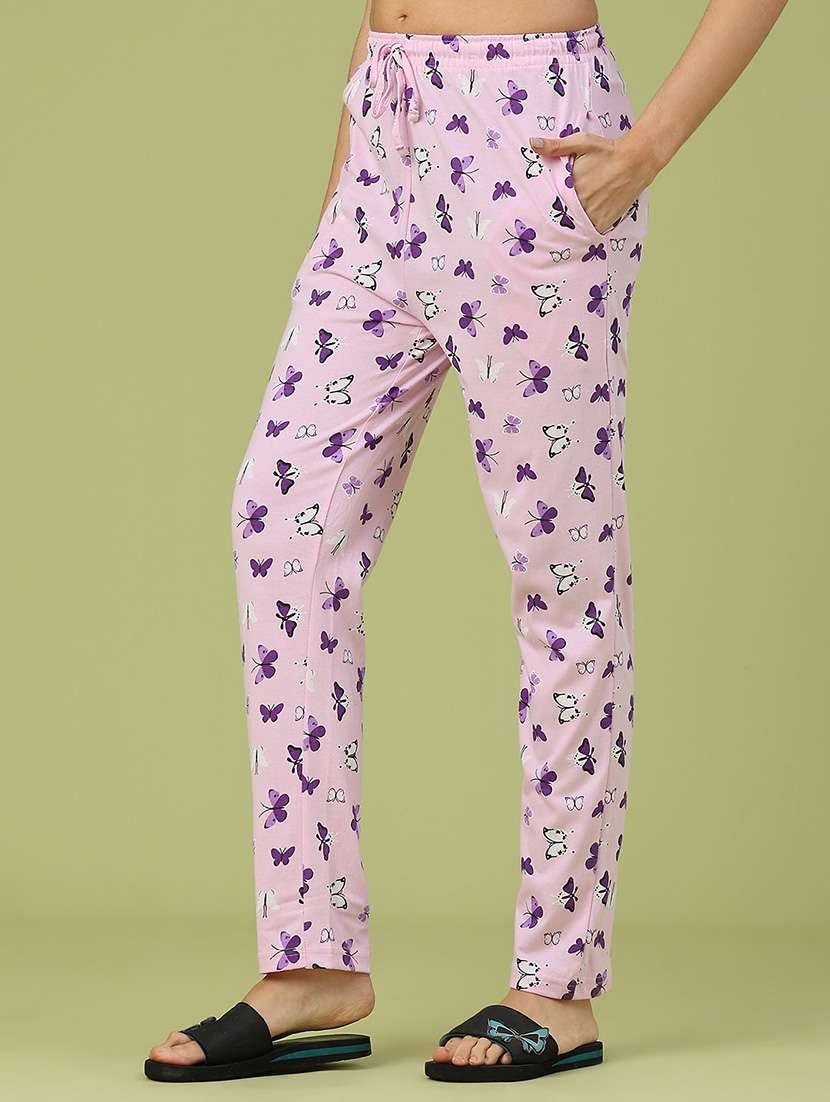 women mid rise loungewear pyjama - 22286273 -  Standard Image - 3