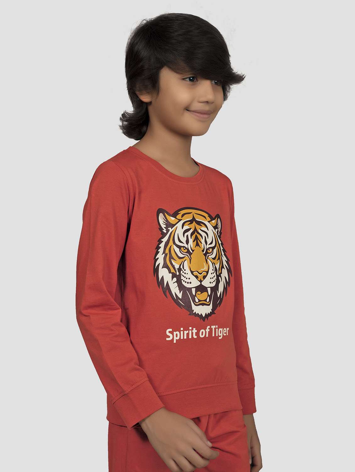 boys printed long sleeve nightwear pyjama set - 22286431 -  Standard Image - 3