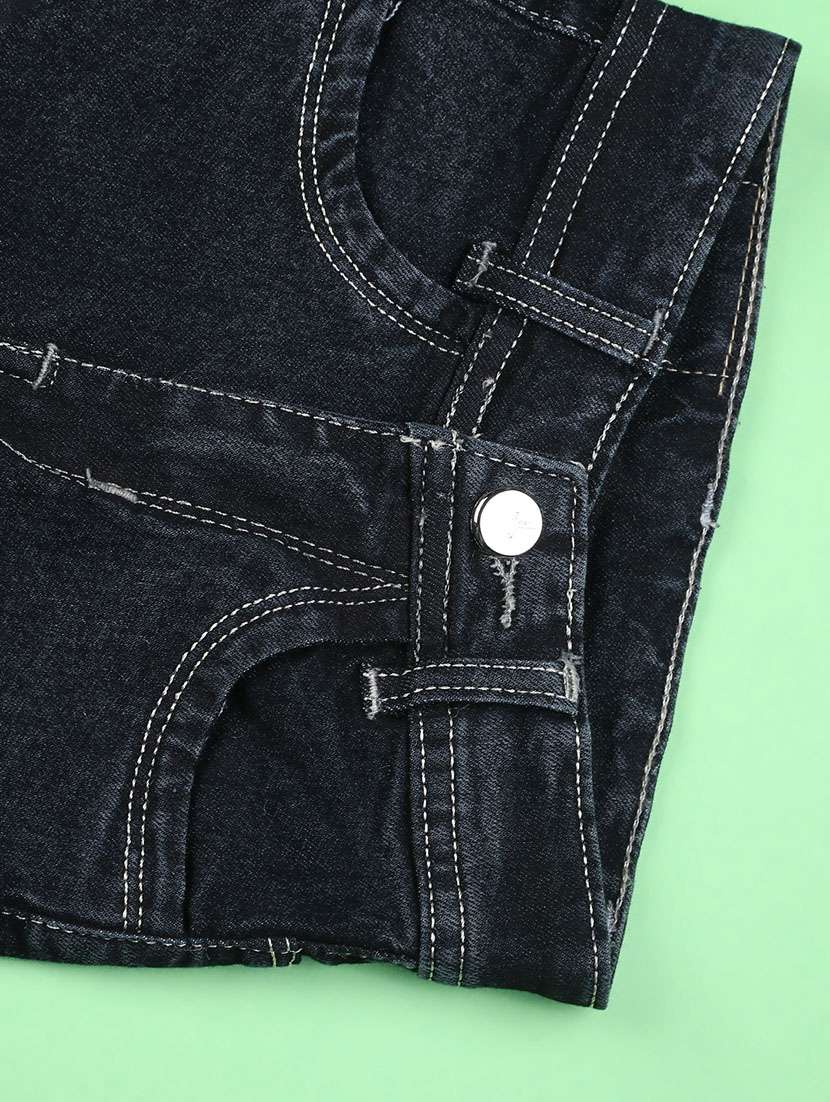 girls plain mid rise relaxed fit cargo - 22286848 -  Standard Image - 3