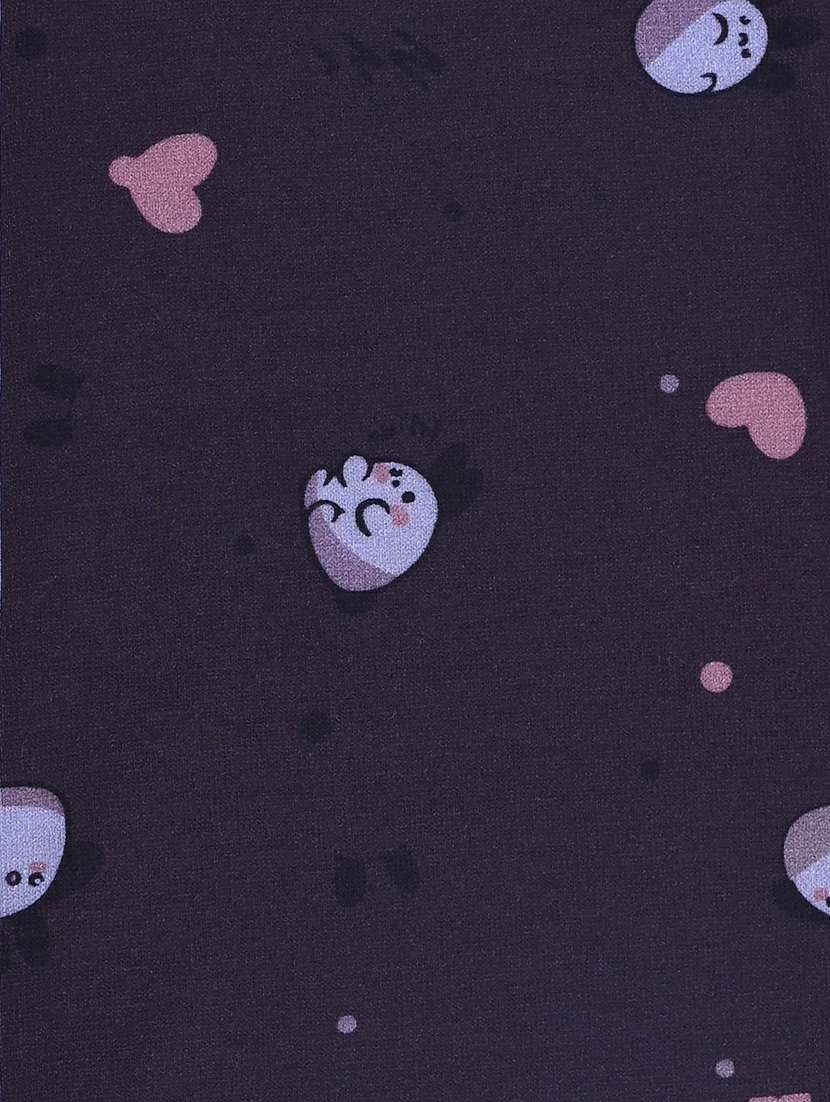 girls printed mid rise legging - 22287141 -  Standard Image - 3