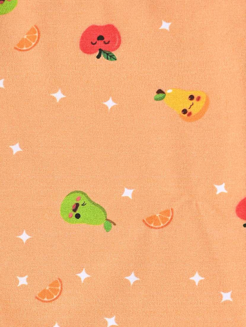 girls printed mid rise legging - 22287148 -  Standard Image - 3