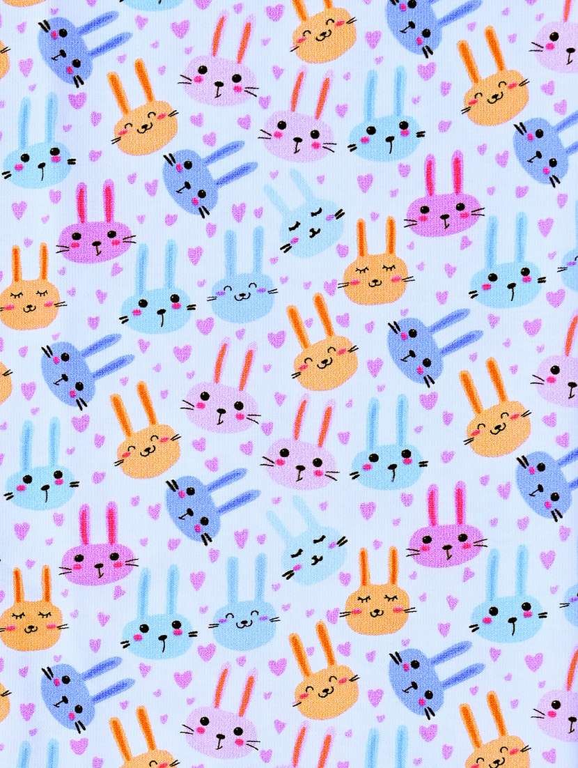 girls printed mid rise legging - 22287155 -  Standard Image - 3