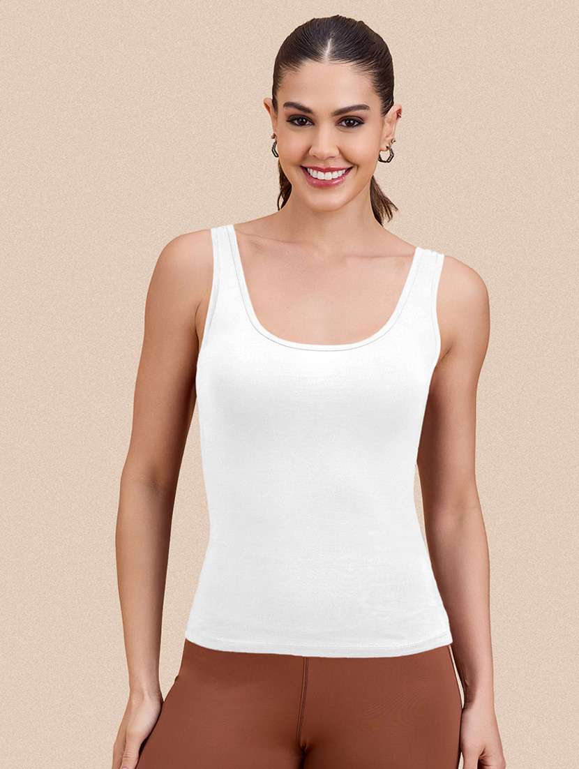 women solid sleeveless camisole