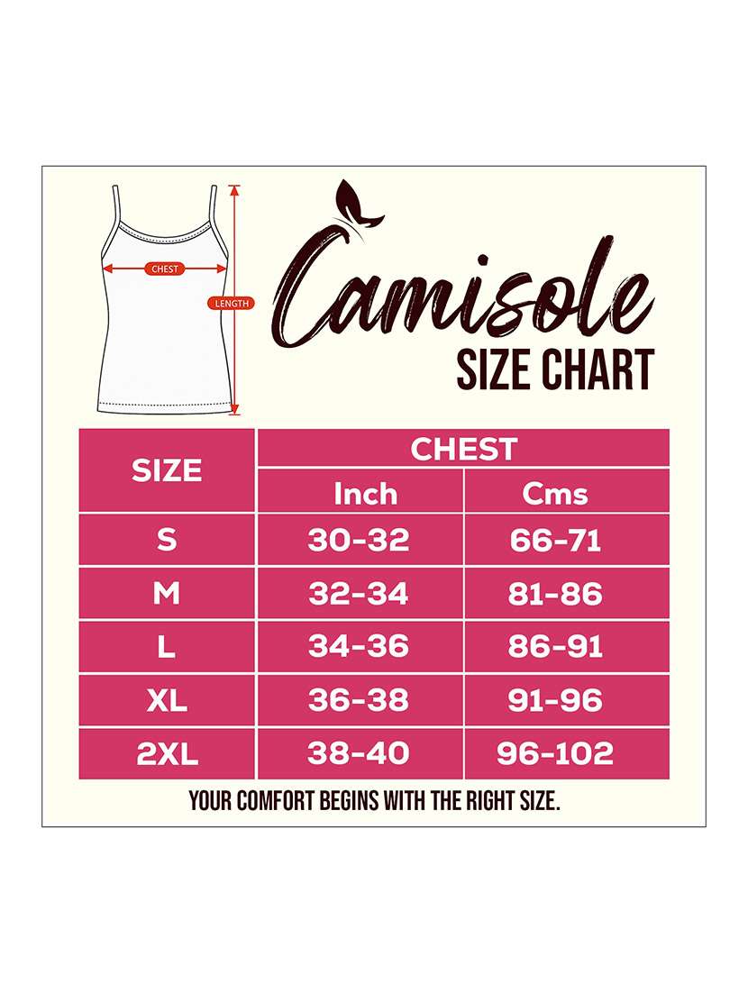 women solid sleeveless camisole - 22287616 -  Standard Image - 5