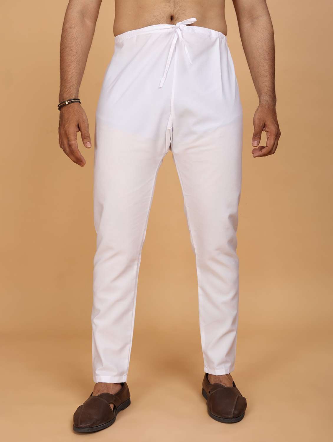 men printed mandarin neck kurta pyjama ethnic wear set - 22287635 -  Standard Image - 5