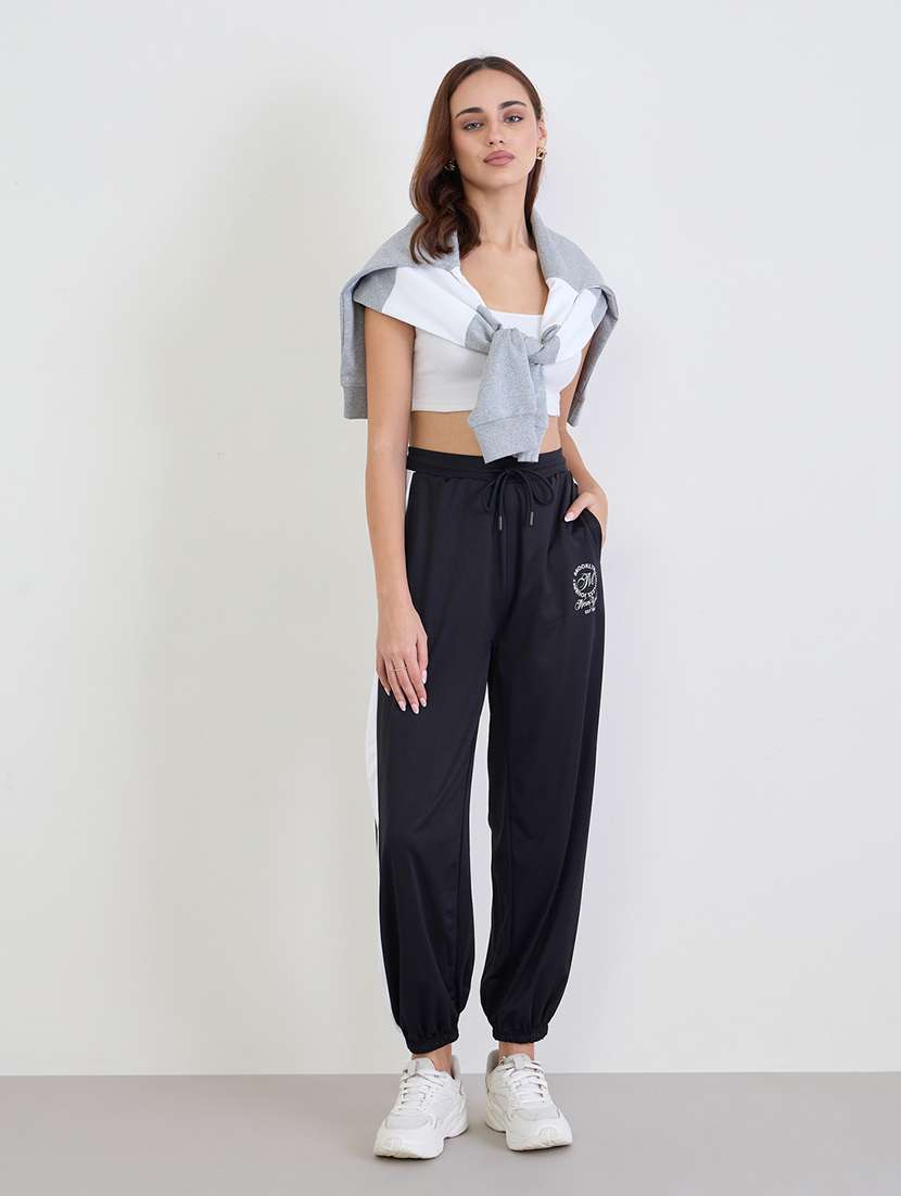 women tapered high rise jogger - 22287782 -  Standard Image - 3