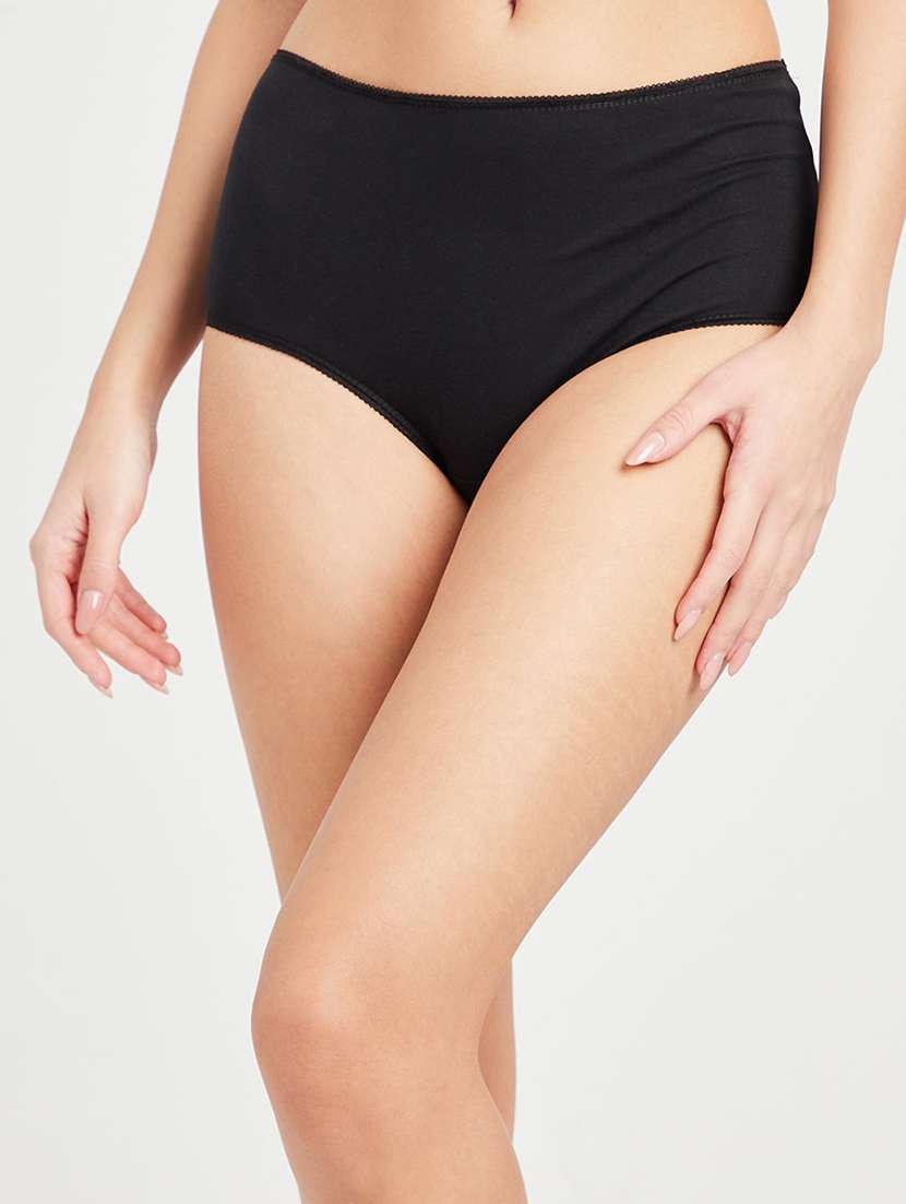 women pack of 5 mid rise bikini panty - 22287788 -  Standard Image - 3