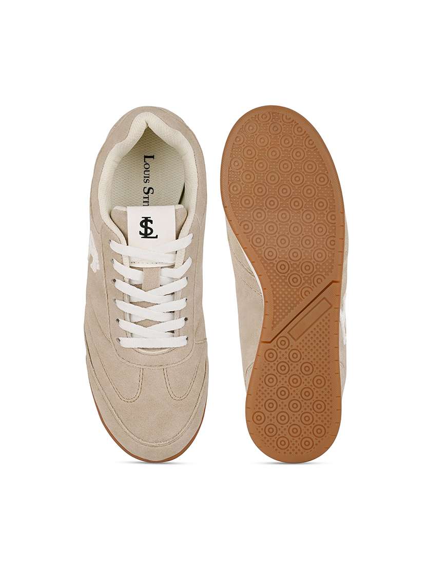 women solid lace-up sneaker - 22287922 -  Standard Image - 3