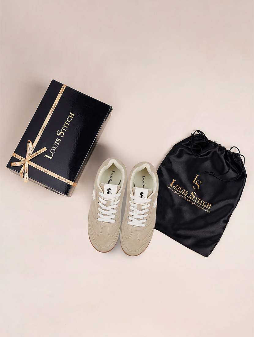 women solid lace-up sneaker - 22287922 -  Standard Image - 5