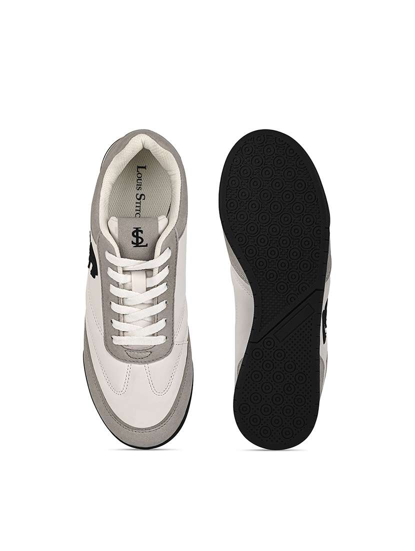 women solid lace-up sneaker - 22287925 -  Standard Image - 3