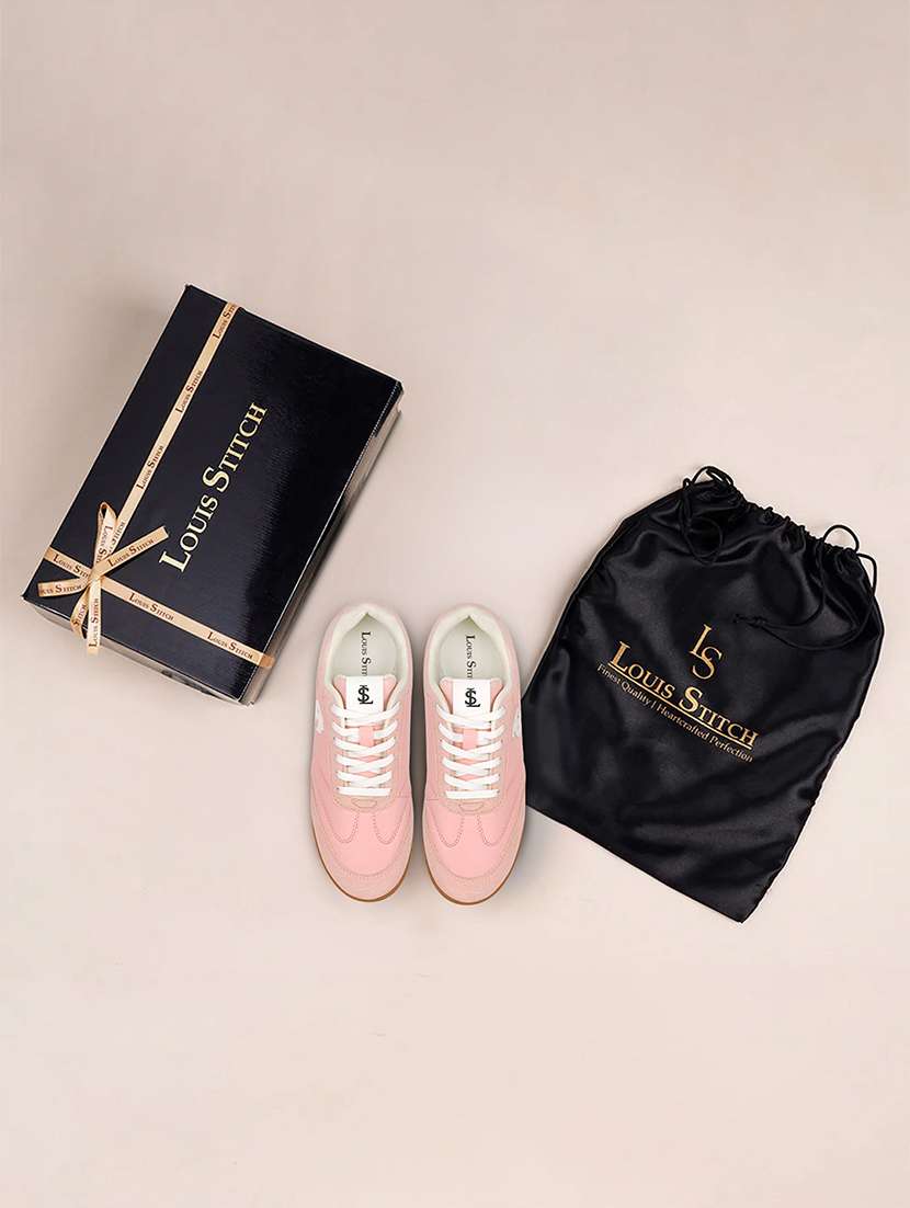 women solid lace-up sneaker - 22287927 -  Standard Image - 5