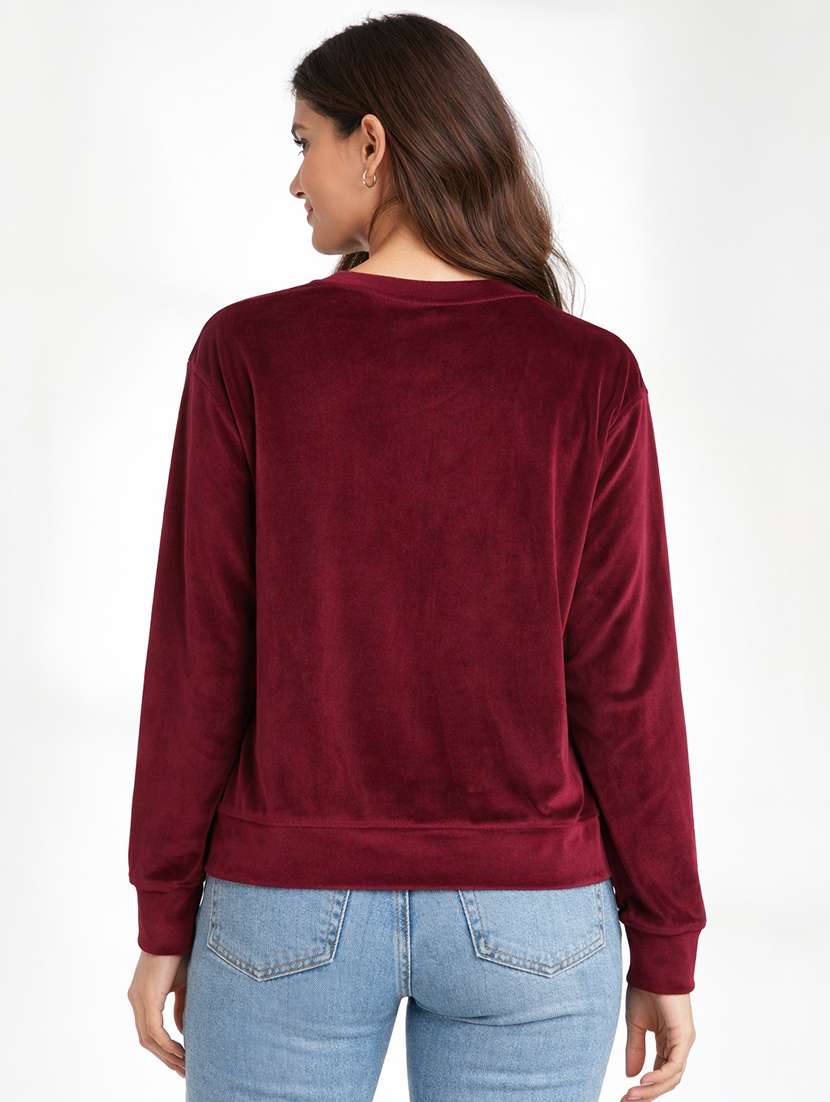 women printed long sleeve sweatshirt - 22287936 -  Standard Image - 3