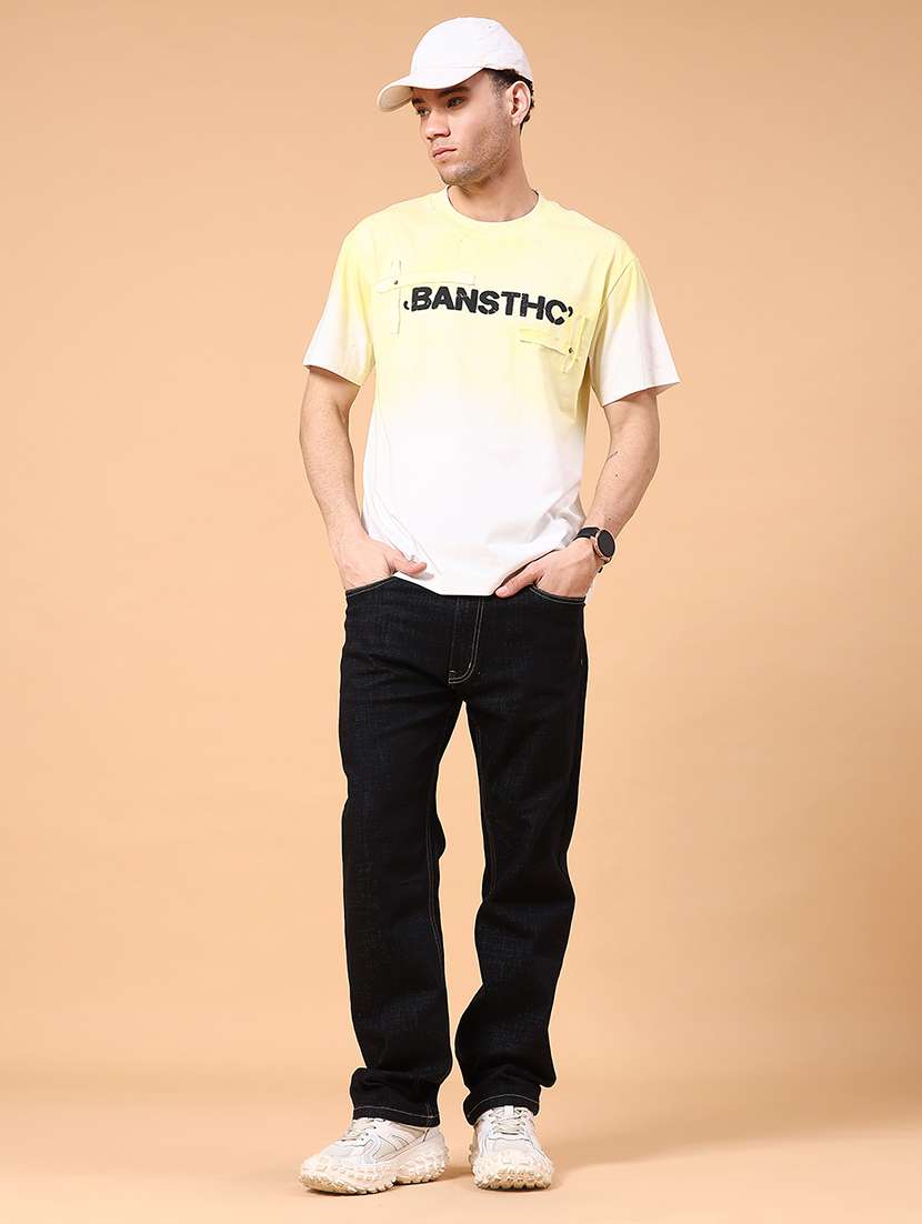 men printed short sleeve loose fit t-shirt - 22288354 -  Standard Image - 3