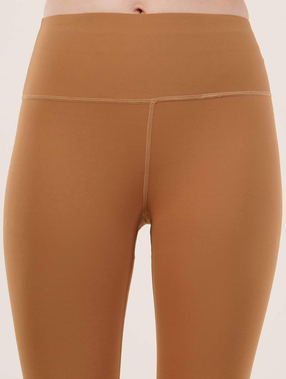 women solid high rise ankle length legging - 22288616 -  Standard Image - 3