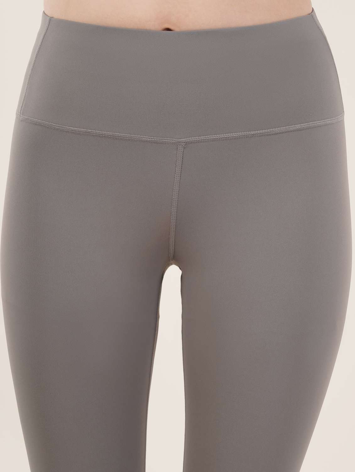 women solid high rise ankle length legging - 22288617 -  Standard Image - 3