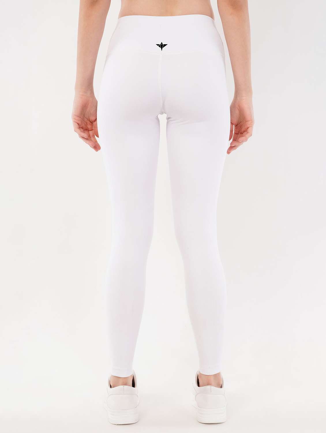 women solid high rise ankle length legging - 22288625 -  Standard Image - 3