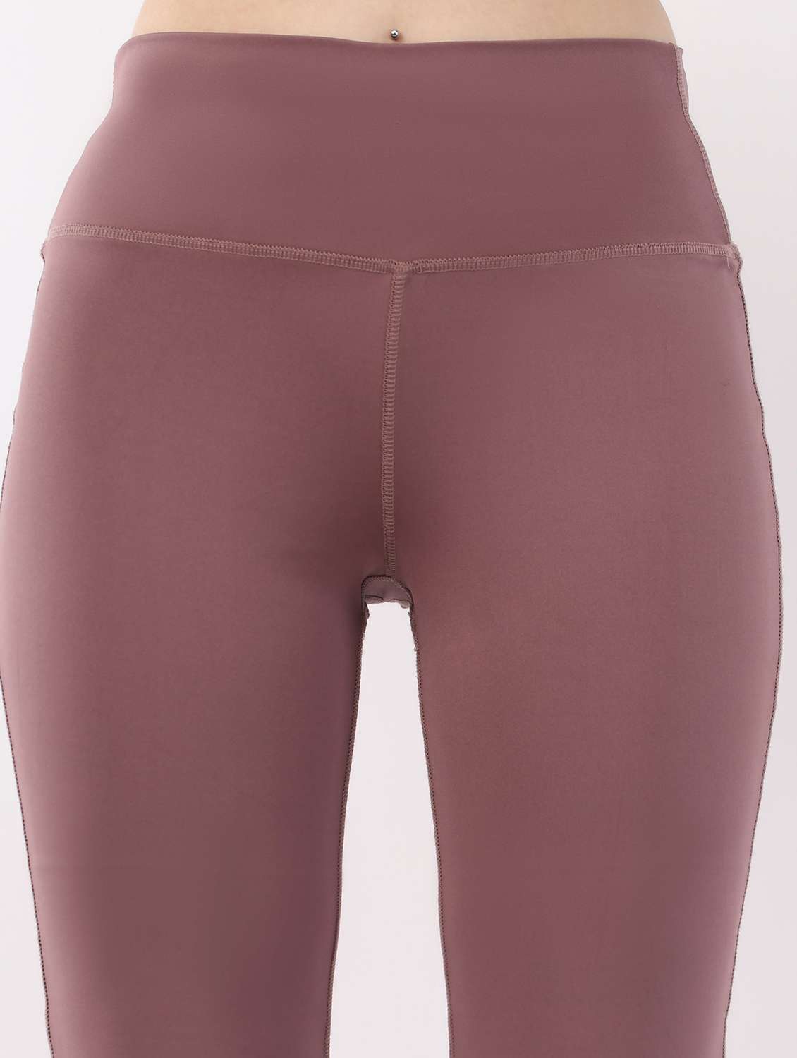 women solid high rise bootcut legging - 22288627 -  Standard Image - 3