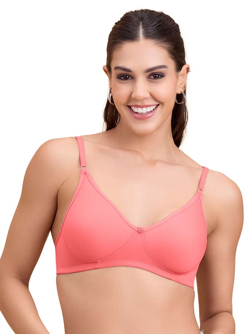 women solid non padded t-shirt bra