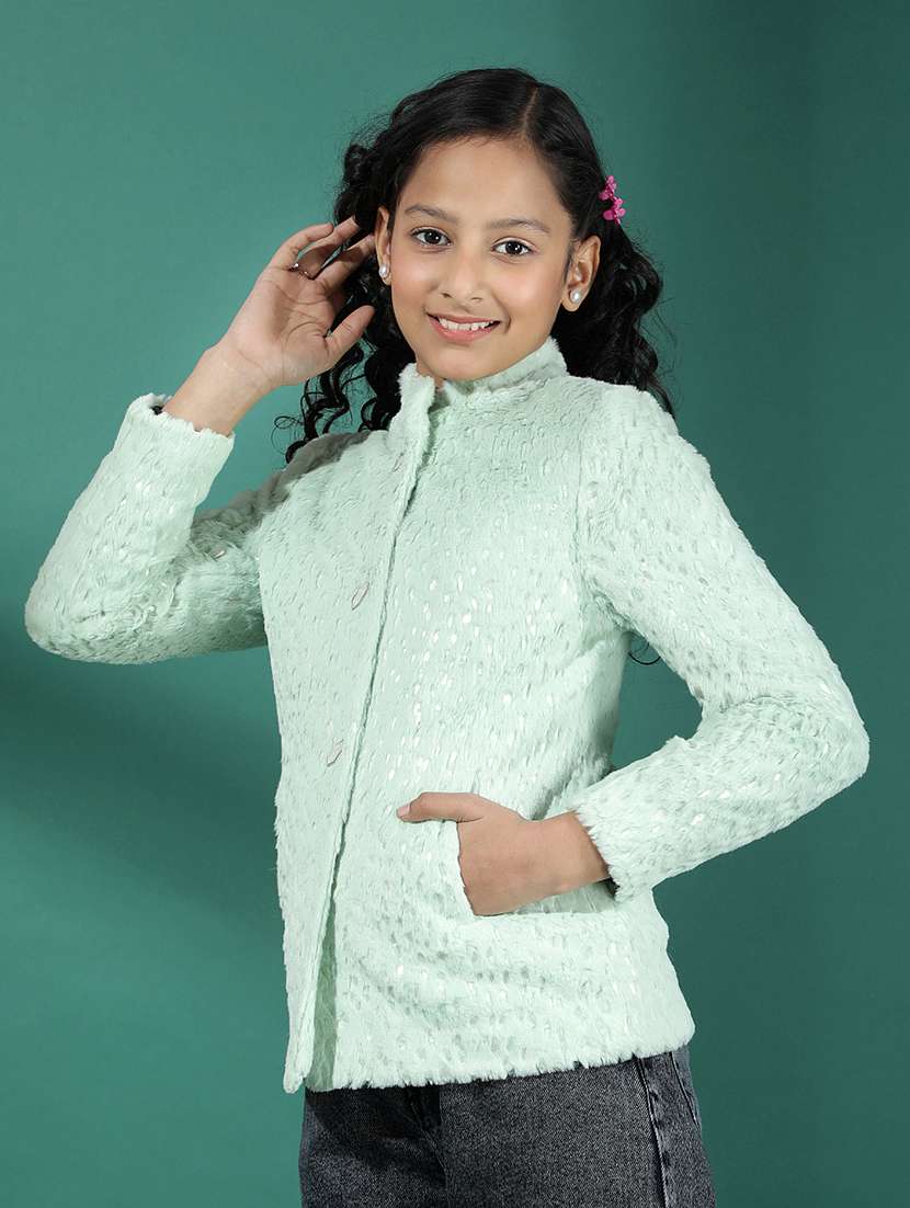 girls self designed long sleeve jacket - 22288781 -  Standard Image - 3
