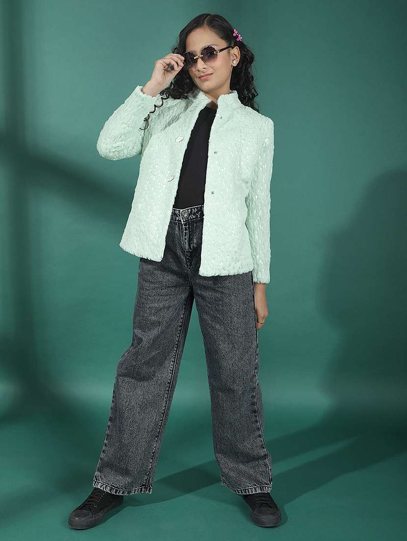 girls self designed long sleeve jacket - 22288781 -  Standard Image - 5