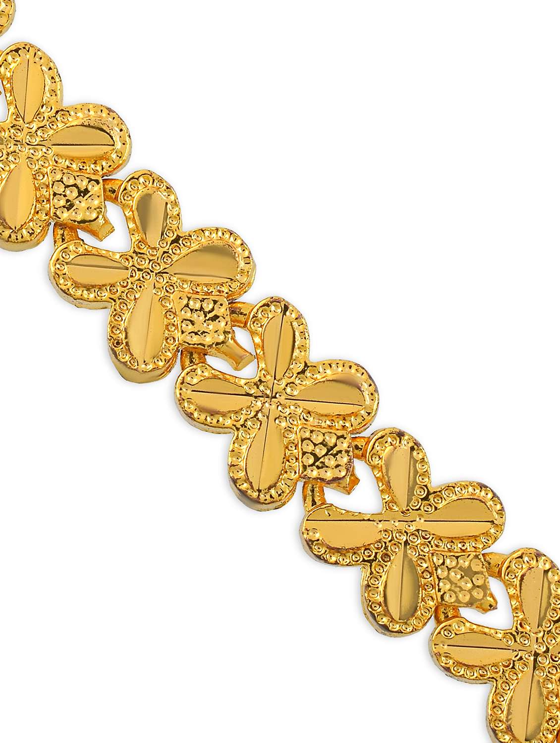 men gold plated chain bracelet - 22288802 -  Standard Image - 3