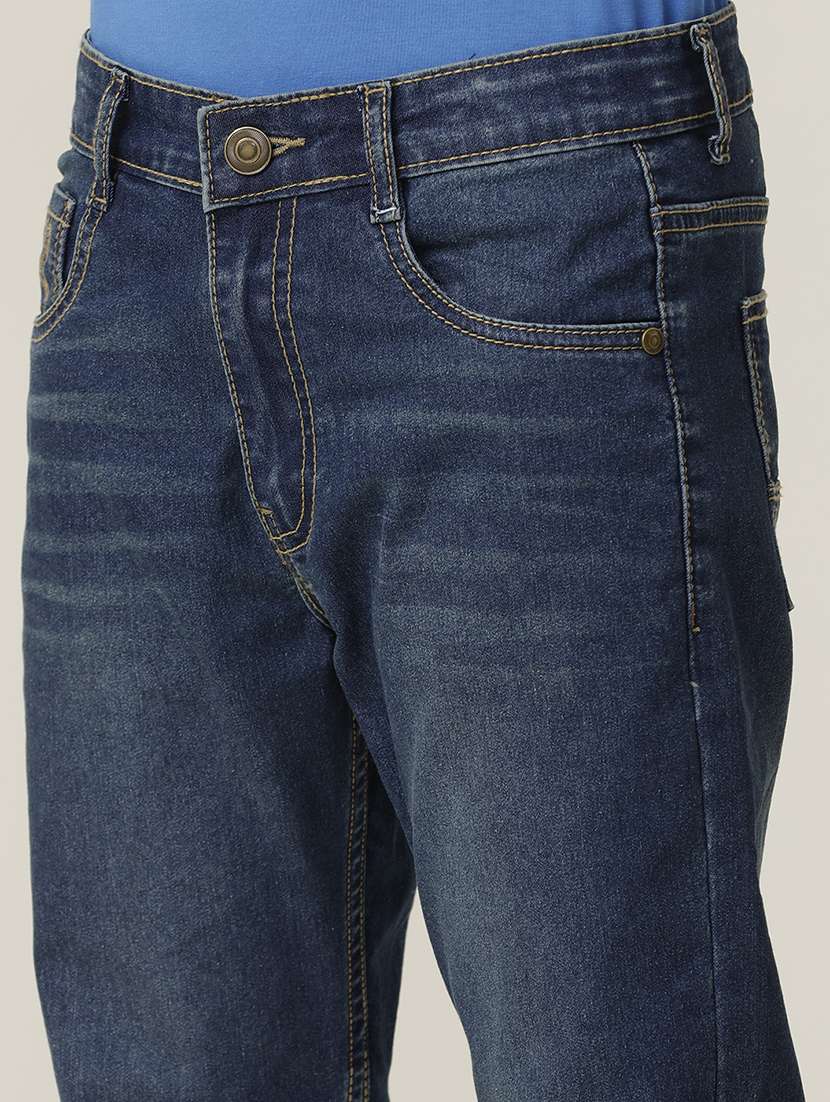 boys solid mid rise slim fit jean - 22288839 -  Standard Image - 3