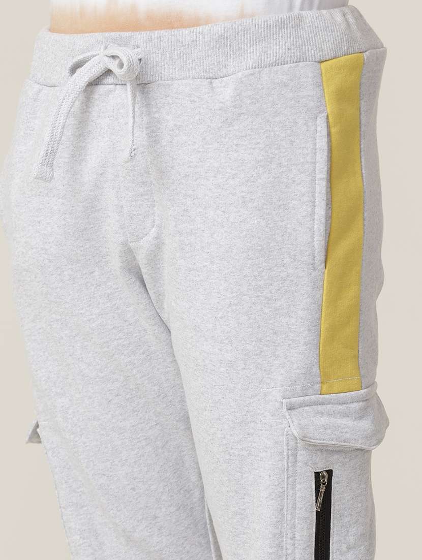 boys solid mid rise jogger - 22288877 -  Standard Image - 3