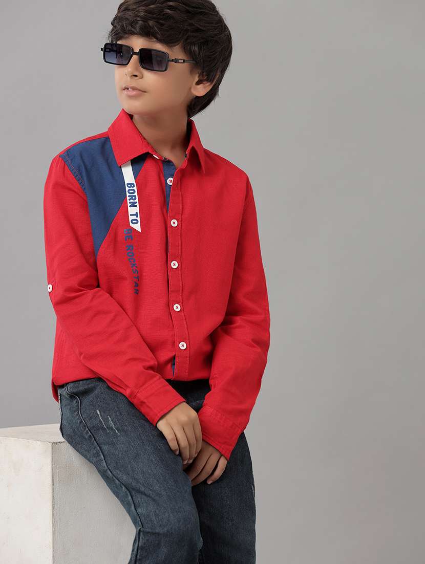 boys solid mid rise slim fit jeans - 22288918 -  Standard Image - 3