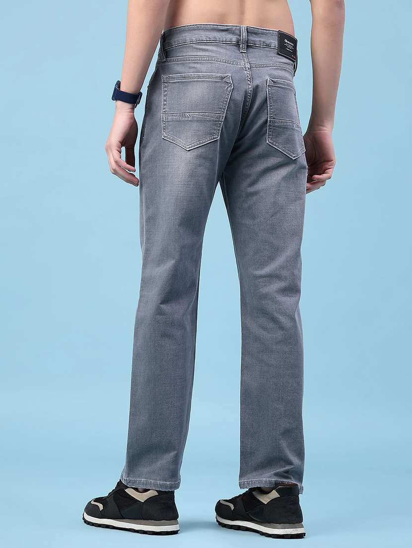 men washed mid rise full length jeans - 22289887 -  Standard Image - 3