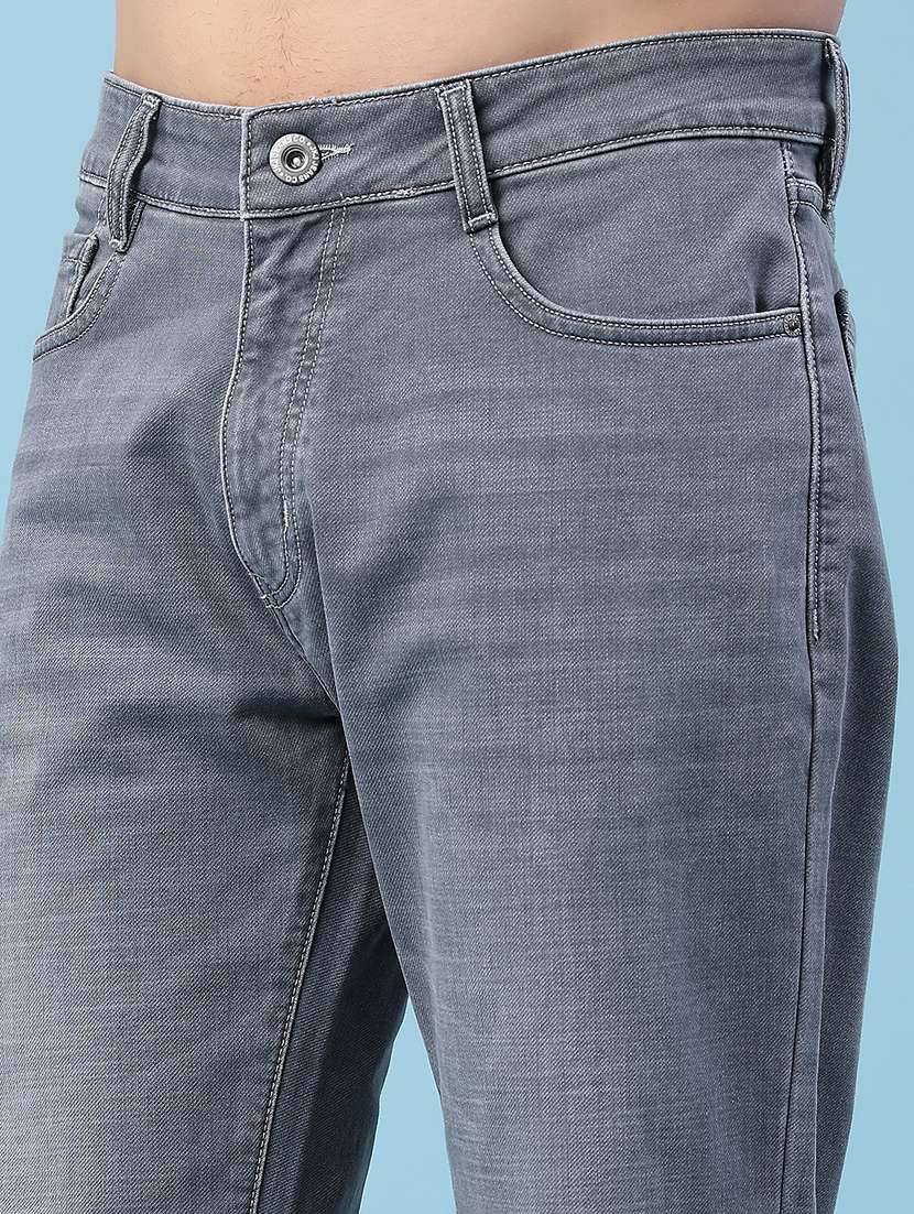 men washed mid rise full length jeans - 22289887 -  Standard Image - 5