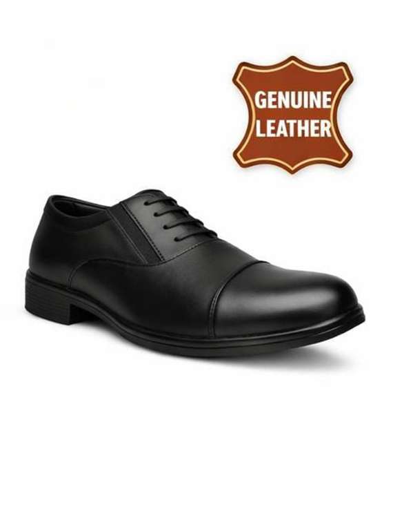 men black lace-up oxford - 22290397 -  Standard Image - 3