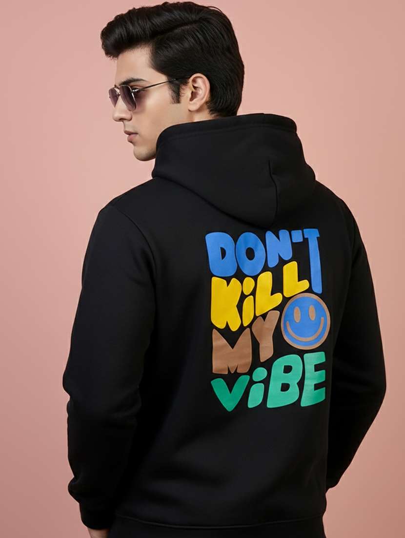 men typographic long sleeve regular fit sweatshirt