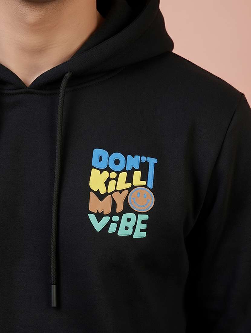 men typographic long sleeve regular fit sweatshirt - 22290418 -  Standard Image - 3