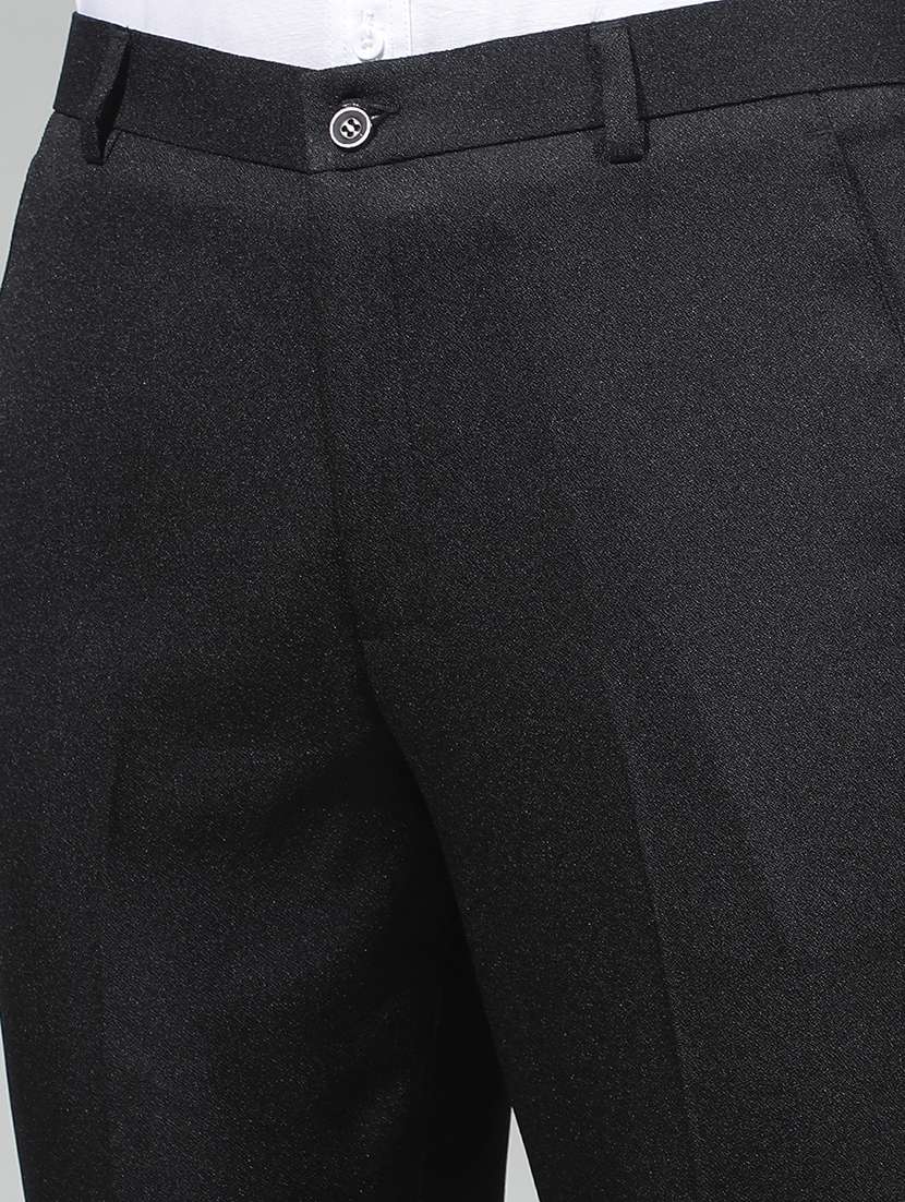 men solid lapel collar 3-piece suit set - 22290478 -  Standard Image - 8