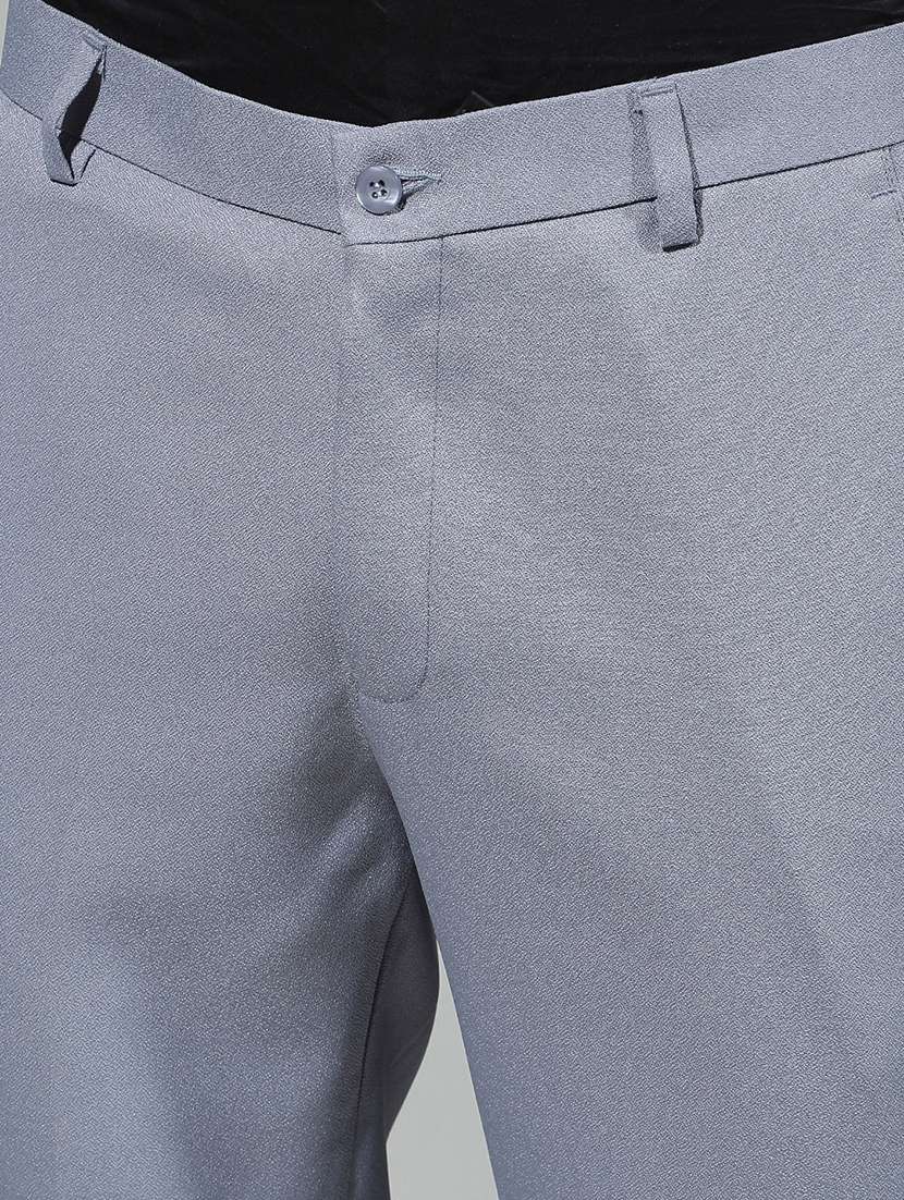 men solid lapel collar 3-piece suit set - 22290480 -  Standard Image - 8