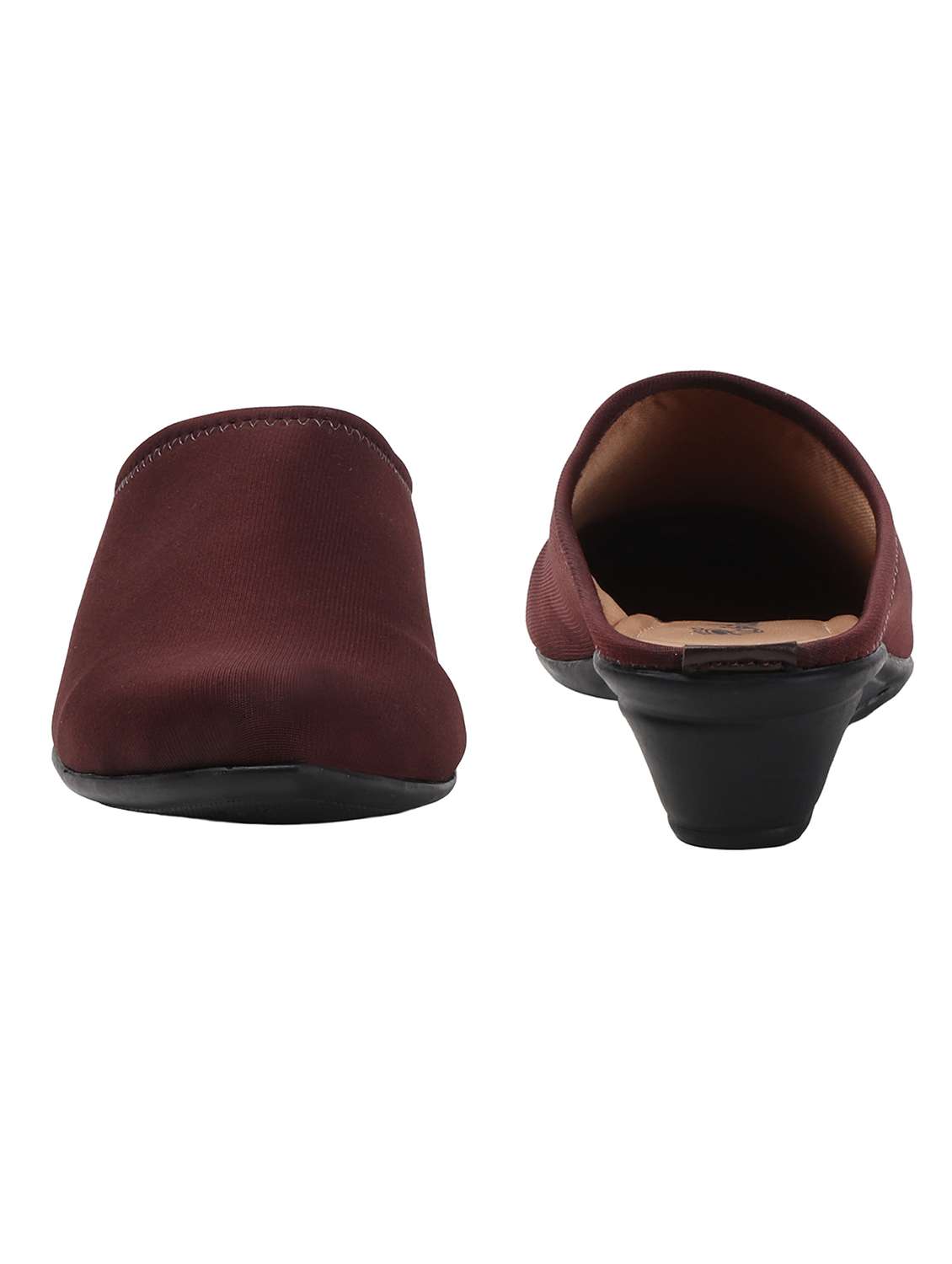 women solid slip on mules - 22291265 -  Standard Image - 3