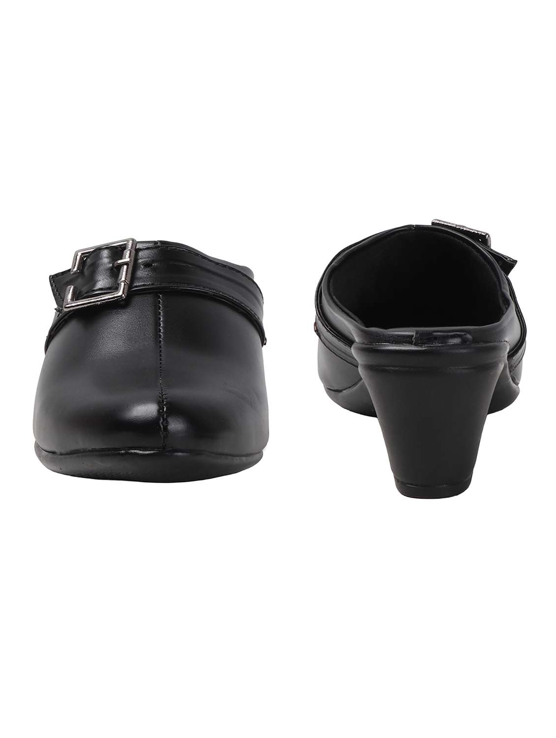 women solid slip on mules - 22291266 -  Standard Image - 3