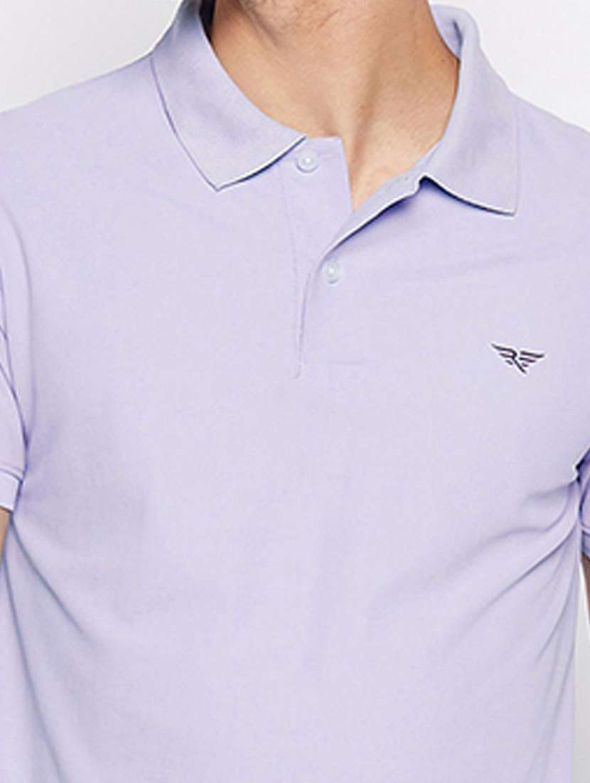 men solid short sleeve regular fit polo t-shirt - 22291621 -  Standard Image - 3