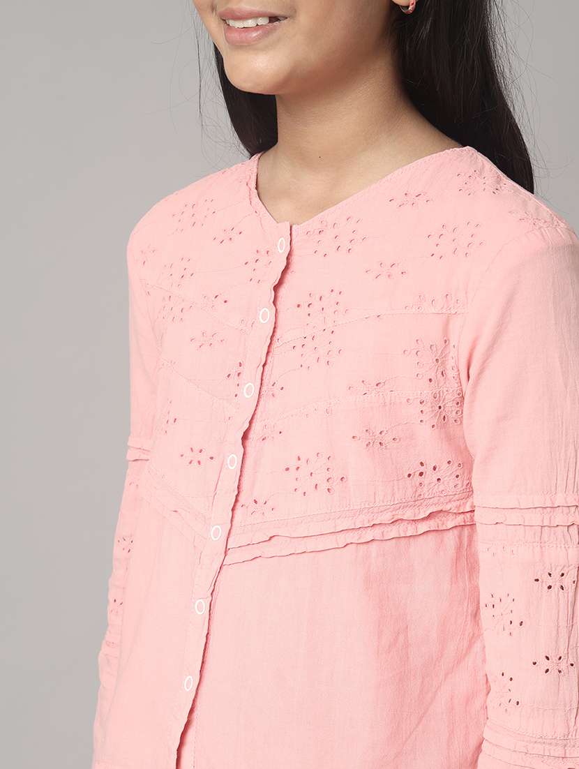 girls self designed long sleeve top - 22292123 -  Standard Image - 3