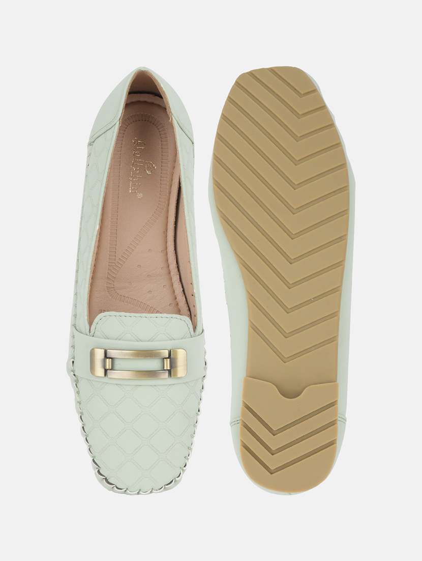 Women Solid Slip On Ballerina - 22292175 -  Standard Image - 5