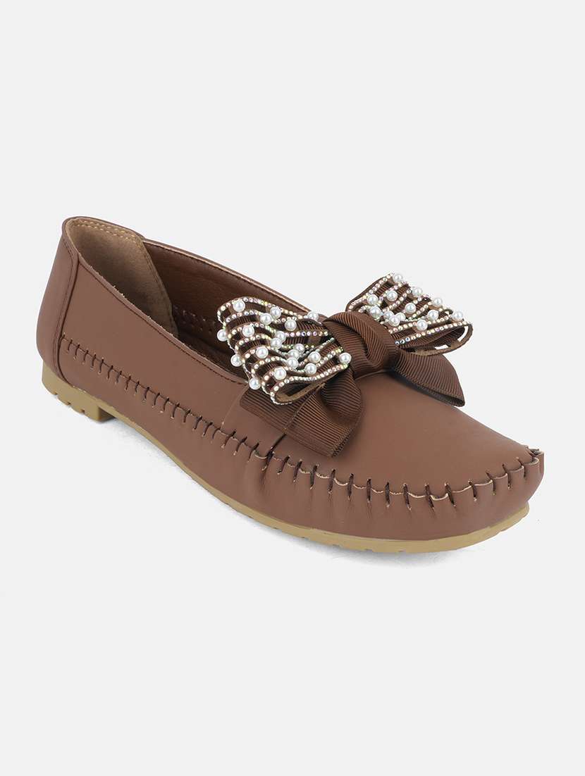 women solid slip on ballerina - 22292181 -  Standard Image - 3