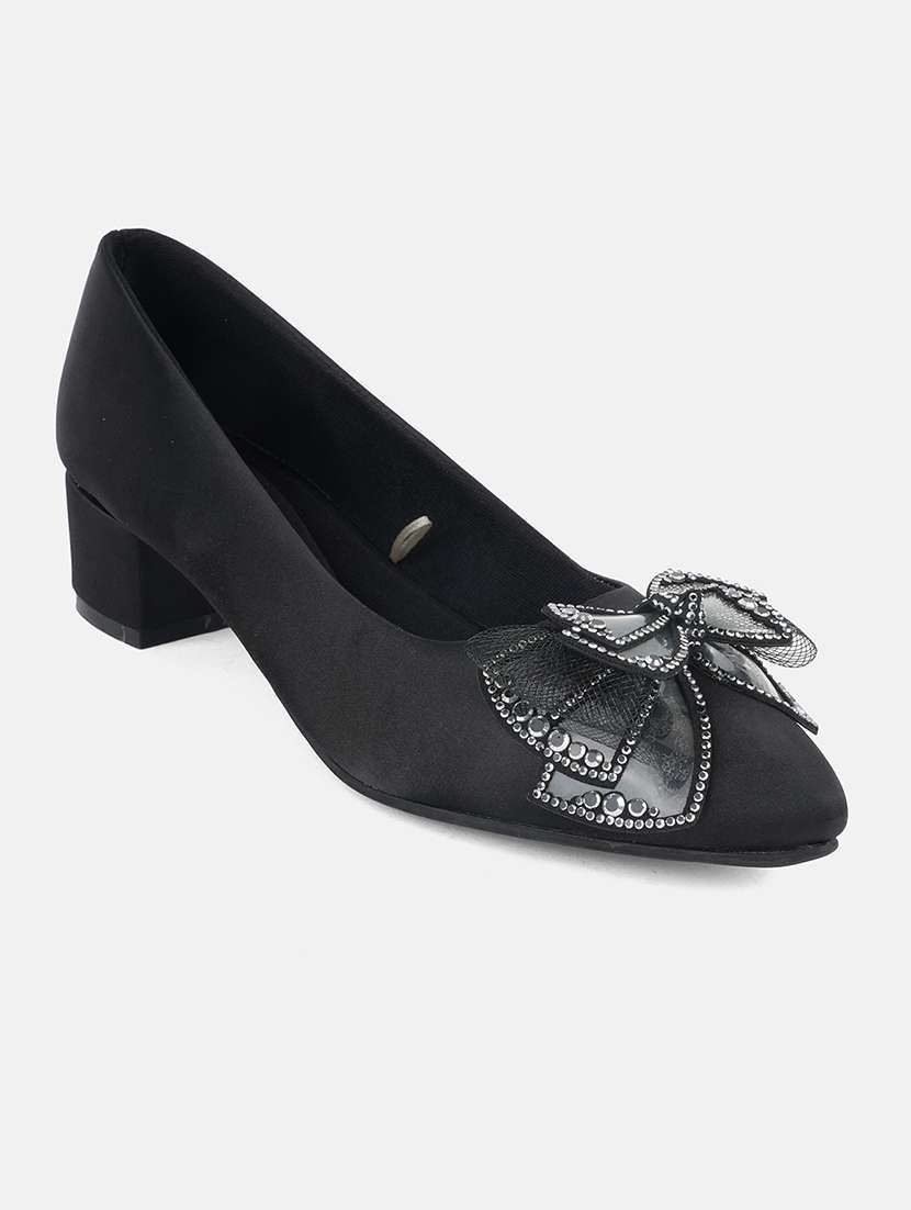 women solid slip on pump - 22292192 -  Standard Image - 3