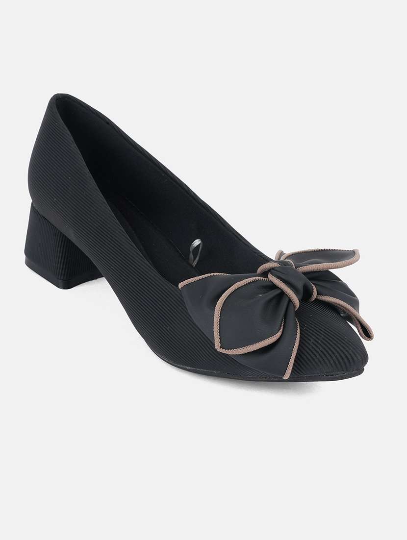 women solid slip on pump - 22292198 -  Standard Image - 3